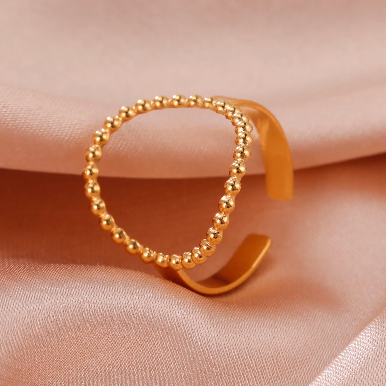 Fancy Stainless Steel Women Rings