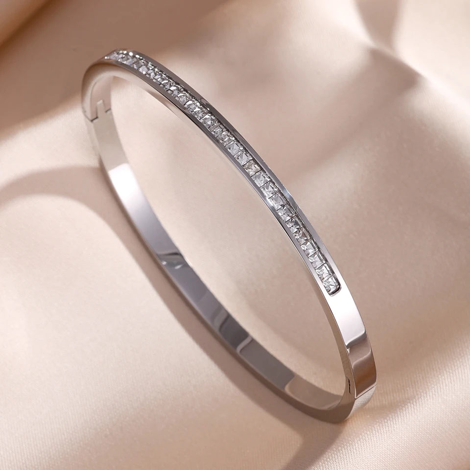 Zaffir Stainless Steel Bracelet Set for Women