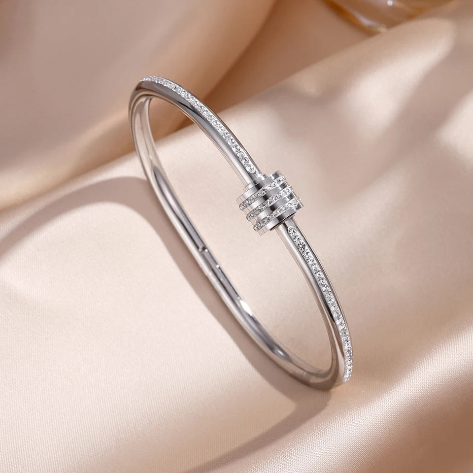 Zaffir Stainless Steel Bracelet Set for Women