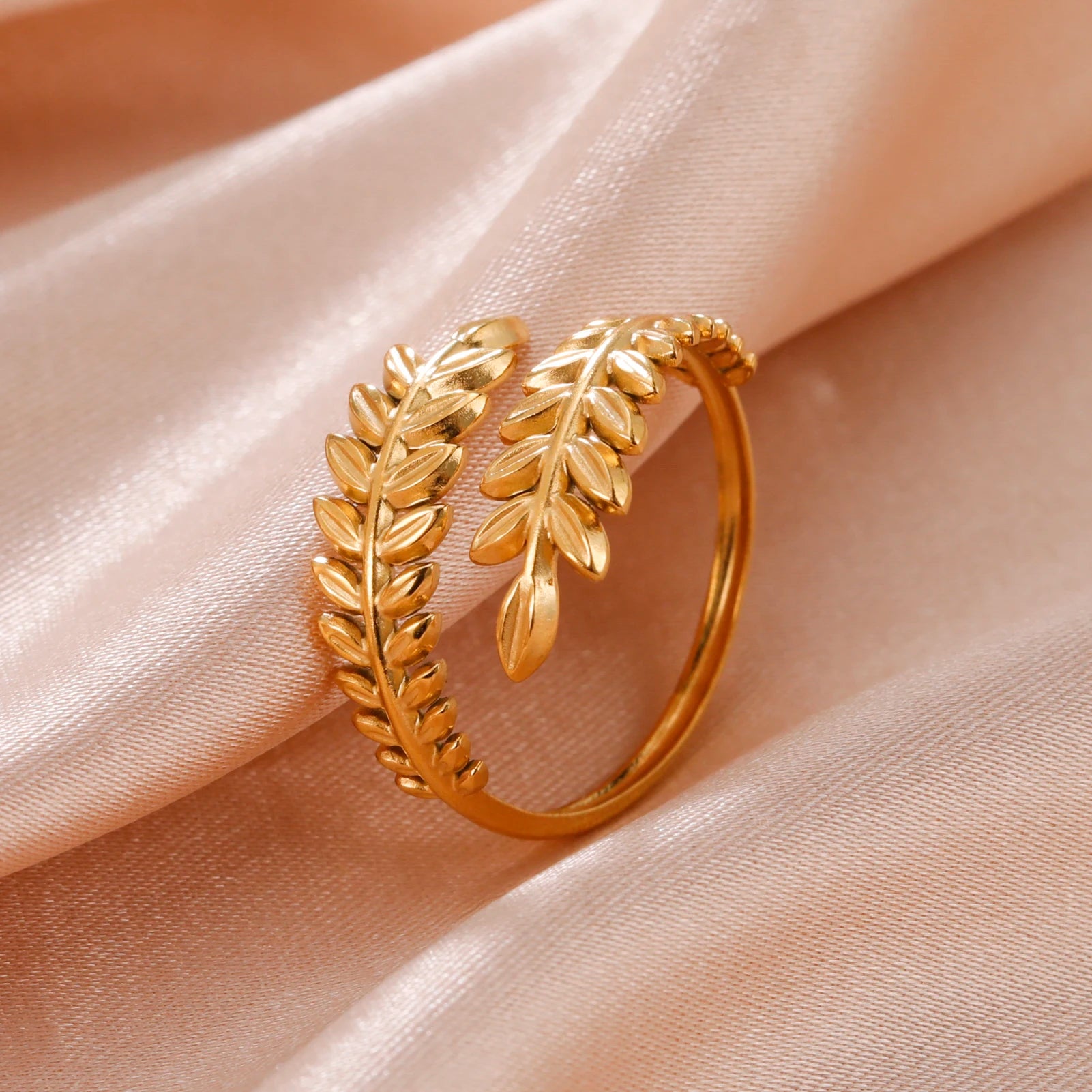 Fancy Stainless Steel Women Rings