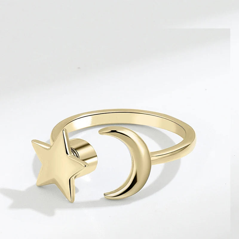 Anti Stress Anxiety Fidget Rings for Women Stainless Steel