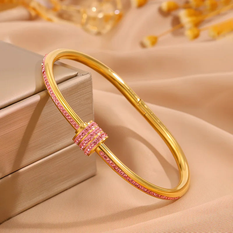Zaffir Stainless Steel Bracelet Set for Women
